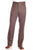 Circle S Mens Heather Chestnut Polyester Western Unhemmed Ranch Dress Pant 30