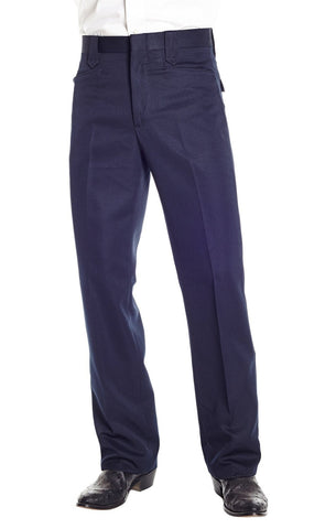Circle S Mens Navy Polyester Ranch Dress Pants 42