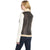 Cripple Creek Womens Open Front Vanilla Bean Faux Shearling Faux Fur Vest