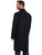 Cripple Creek Mens Heather Black Wool Blend Western Overcoat