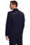 Circle S Mens Black Poly/Rayon Blend Jacket Blazer Tuxedo Coat 44 S