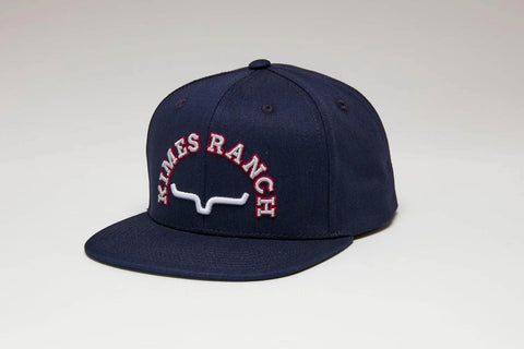 Kimes Ranch Unisex Canyon Country Navy Cotton Twill Trucker Cap