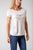 Kimes Ranch Womens Circular Repeat Silk Grey Cotton blend S/S T-Shirt