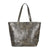 Corral Womens D1288 Dark Olive Leather 5 Liter Distressed Tote Bag