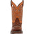 Durango Mens Rebel Saddle Up Brown/Tan Leather Cowboy Boots