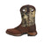 Lil Durango Little Kid Boys Brown/Camo Leather Saddle Cowboy Boots