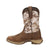 Lil Durango Big Kids Dusty/Camo Leather Digital Western Cowboy Boots