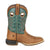 Durango Youth Wheat/Tidal Teal Leather Lil Rebel Pro Cowboy Boots