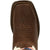 Durango Youth Unisex Lil Rebel Pull Up Flag Bay Brown/White Leather Cowboy Boots