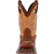 Durango Youth Unisex Lil Rebel Western Brown/Tan Leather Cowboy Boots