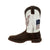 Durango Mens Bay Brown/White Leather Rebel USA Flag Cowboy Boots