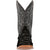 Durango Mens Premium Western Matte Black Pirarucu Cowboy Boots