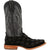 Durango Mens Premium Western Matte Black Pirarucu Cowboy Boots