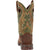 Durango Mens Rebel Western Chestnut/Hunter Green Leather Cowboy Boots