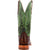 Durango Mens Arena Pro Western Hickory/Shamrock Green Leather Cowboy Boots