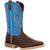 Durango Mens Rebel Pro Bay Brown/Brilliant Blue Leather Cowboy Boots