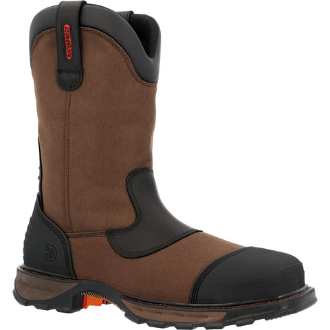 Durango Mens Maverick XP CT WP Burly Brown Leather Work Boots