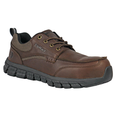 DieHard Mens Sunbird Brown Leather Full-Grain Tumbled Work Shoes