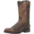 Dingo Mens Young Gun Brown Leather Cowboy Boots