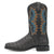 Dingo Mens Trail Boss Black Leather Cowboy Boots