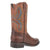 Dingo Mens Trail Boss Brown Leather Cowboy Boots 10 EW