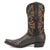 Dingo Mens Outlaw Black Leather Cowboy Boots