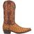 Dingo Mens Outlaw Tan Leather Cowboy Boots