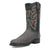 Dingo Mens Ranger Black Leather Ostrich Print Cowboy Boots