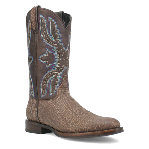 Dingo Mens Saw Buck Cement Leather Cowboy Boots 11.5 EW