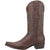 Dingo Mens Gold Rush Brown Leather Cowboy Boots