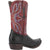 Dingo Mens Rio Lobo Black Leather Cowboy Boots