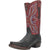 Dingo Mens Rio Lobo Black Leather Cowboy Boots