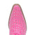 Dingo Womens Honkytonk Honey Pink Denim Cowboy Boots