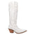 Dingo Womens Honkytonk Honey White Denim Cowboy Boots 9 M