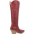 Dingo Womens Raisin Kane Red Leather Cowboy Boots 7.5 M