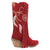 Dingo Womens Day Dream Red Leather Cowboy Boots