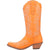 Dingo Womens Flirty N Fun Orange Leather Cowboy Boots