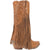 Dingo Womens Hoedown Camel Leather Cowboy Boots