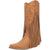 Dingo Womens Hoedown Camel Leather Cowboy Boots 7.5 M
