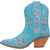 Dingo Womens Sugar Bugie Bootie Blue Suede Cowboy Boots