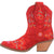 Dingo Womens Sugar Bugie Bootie Red Suede Cowboy Boots