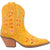 Dingo Womens Sugar Bugie Bootie Yellow Suede Cowboy Boots