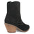 Dingo Womens Miss Priss Black Suede Fashion Boots