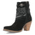 Dingo Womens Bandida Black Suede Fashion Boots