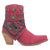 Dingo Womens Bandida Fuchsia Suede Fashion Boots