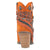 Dingo Womens Bandida Orange Suede Fashion Boots 6 M