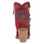Dingo Womens Bandida Red Suede Fashion Boots
