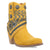 Dingo Womens Bandida Yellow Suede Fashion Boots