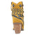Dingo Womens Bandida Yellow Suede Fashion Boots