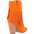 Dingo Womens Crazy Train Orange Suede Fashion Boots